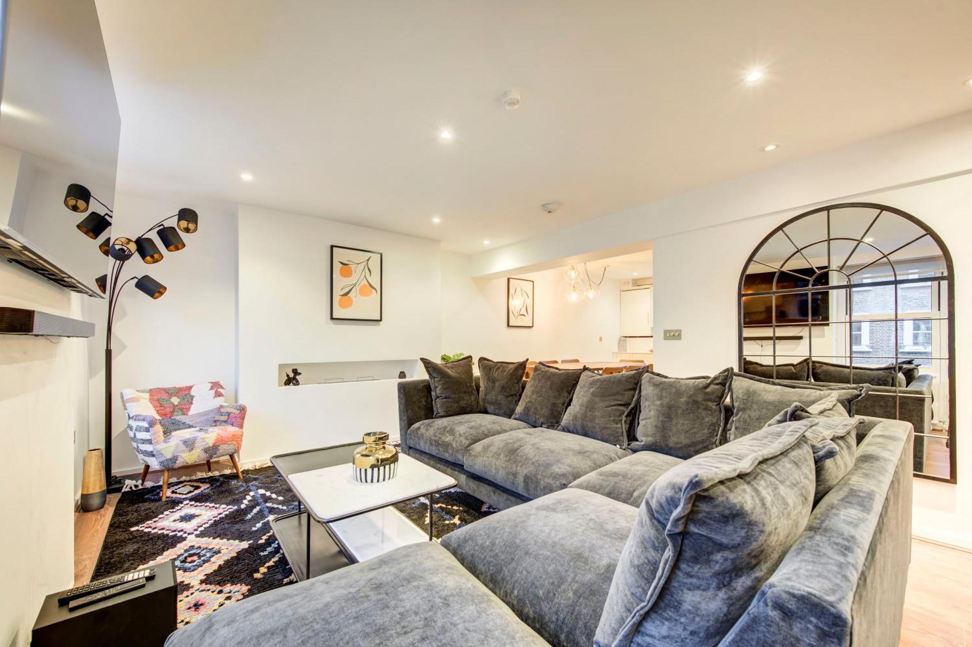 Ferienwohnung Prime Location Marylebone 4 Bed Designer Flat London Exterior foto